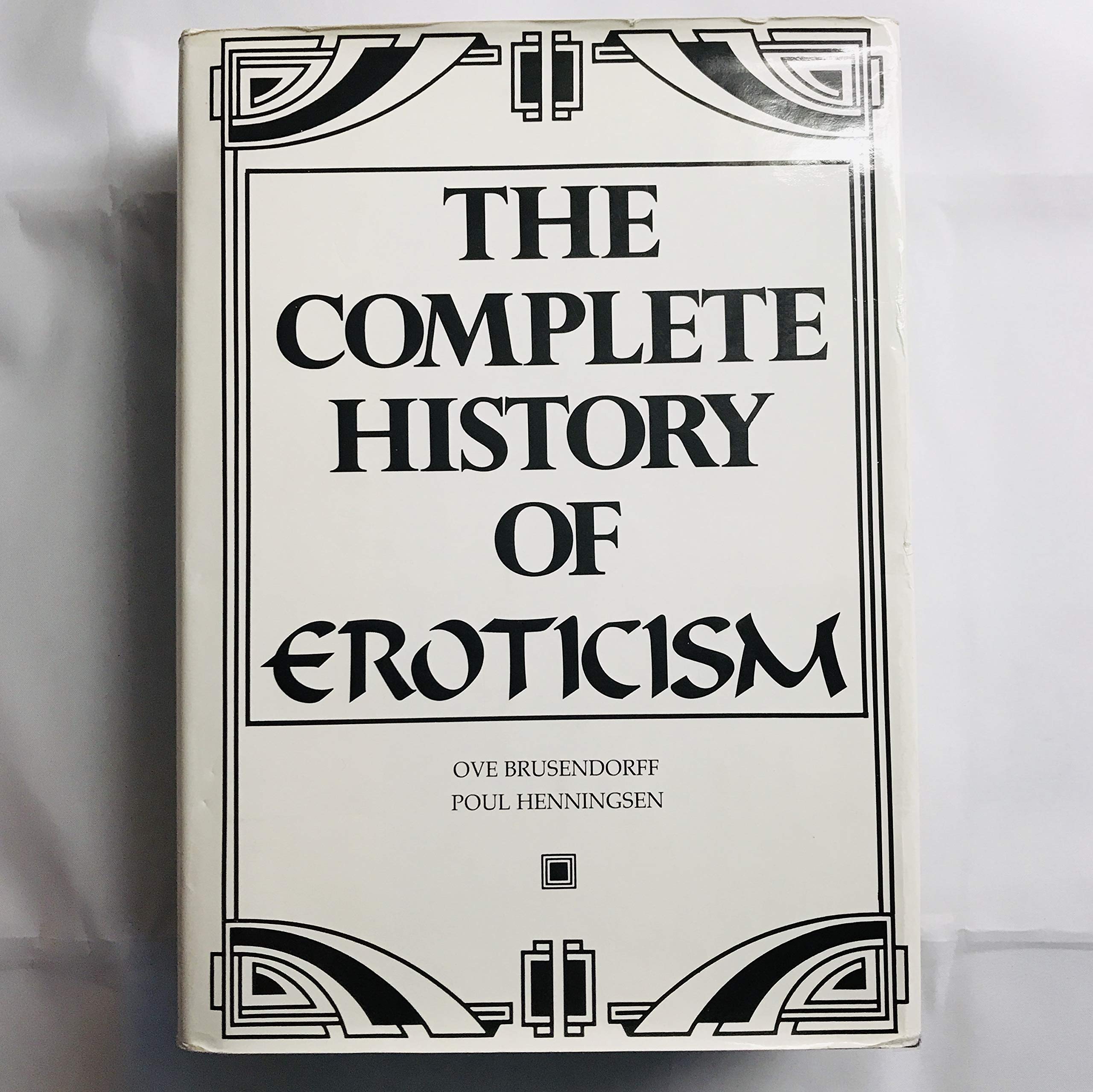 The complete history of eroticism book