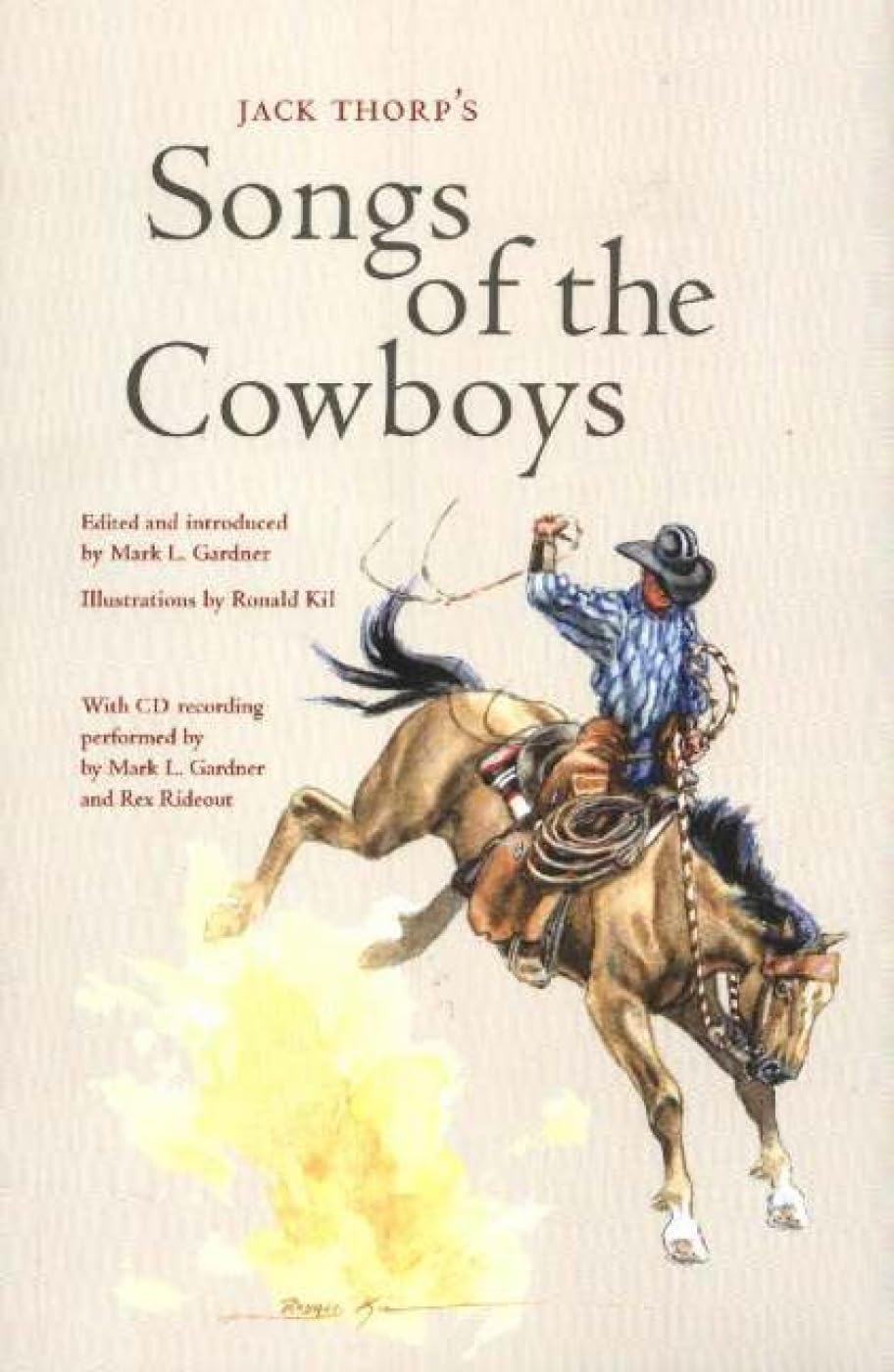 Jack Thorp's Songs of the Cowboys Sheet Music