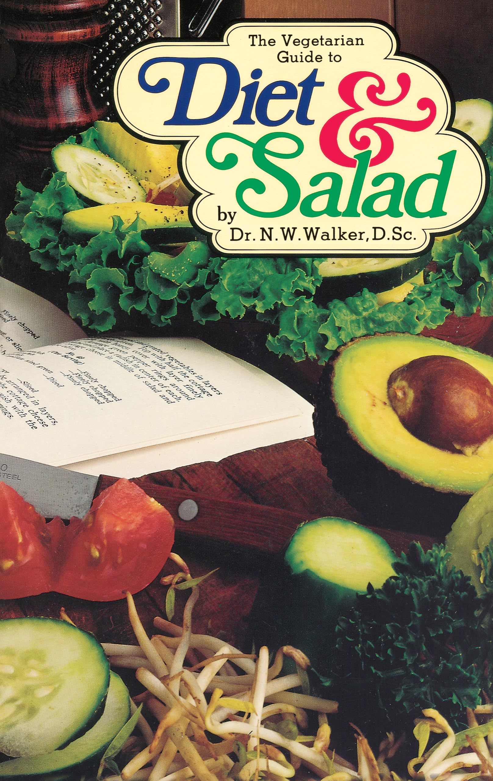 The Vegetarian Guide to Diet and Salad book