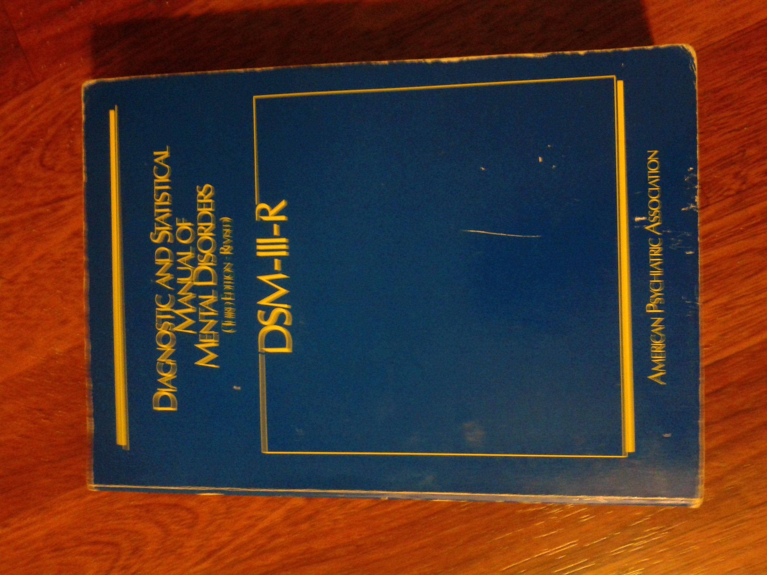 Diagnostic and Statistical Manual of Mental Disorders Medicine