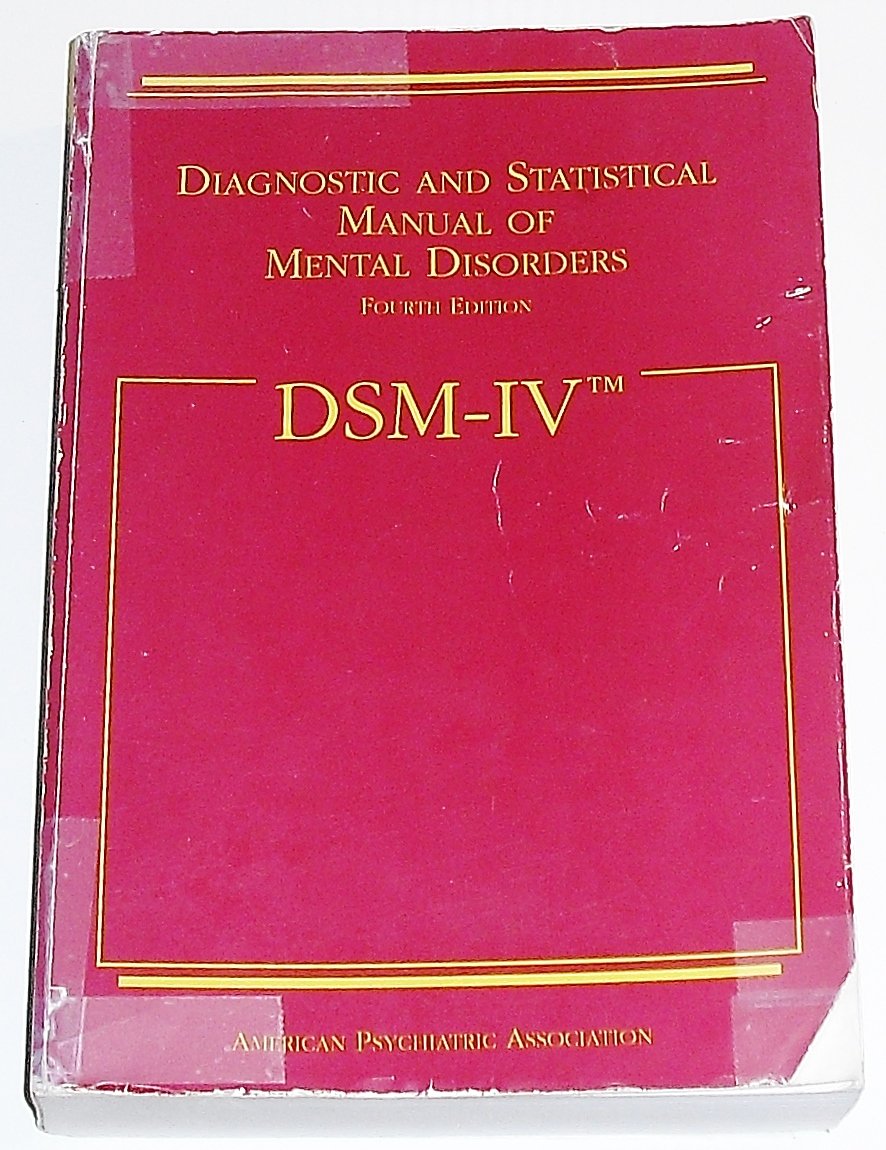Diagnostic and Statistical Manual of Mental Disorders Medicine