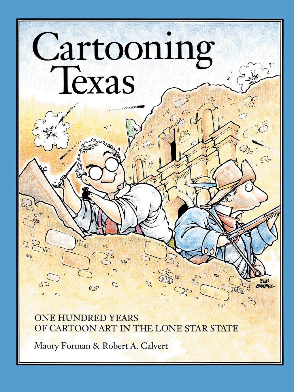 Cartooning Texas book