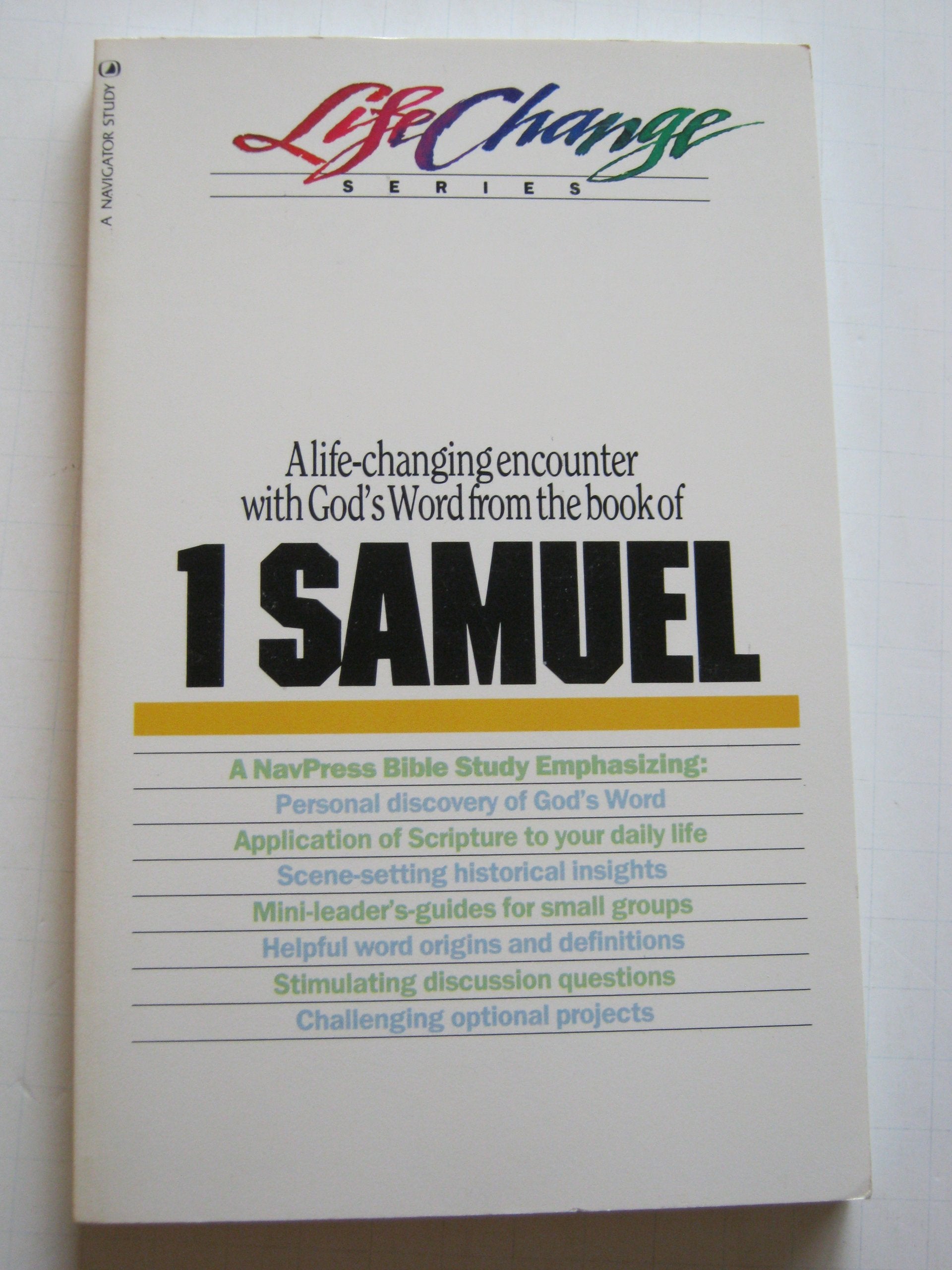 A Navpress Bible Study on the Book of I Samuel (Lifechange Series) Religion & Esotericism