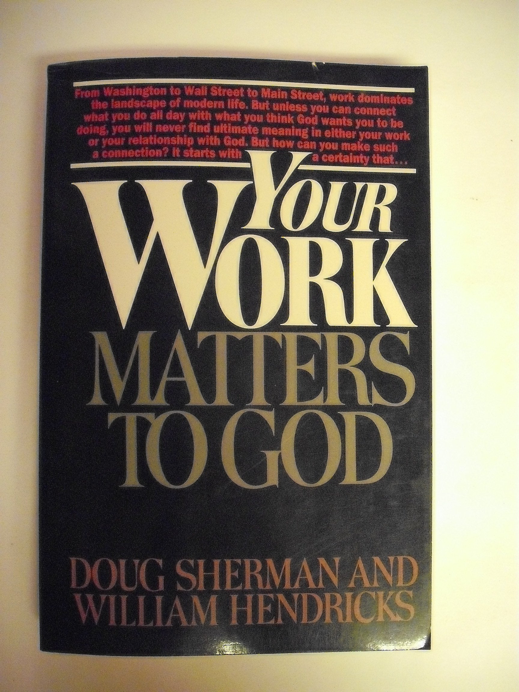 Your Work Matters to Christ Social Sciences Books