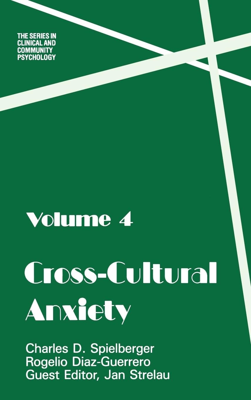Cross Cultural Anxiety Health, Nutrition & Fitness