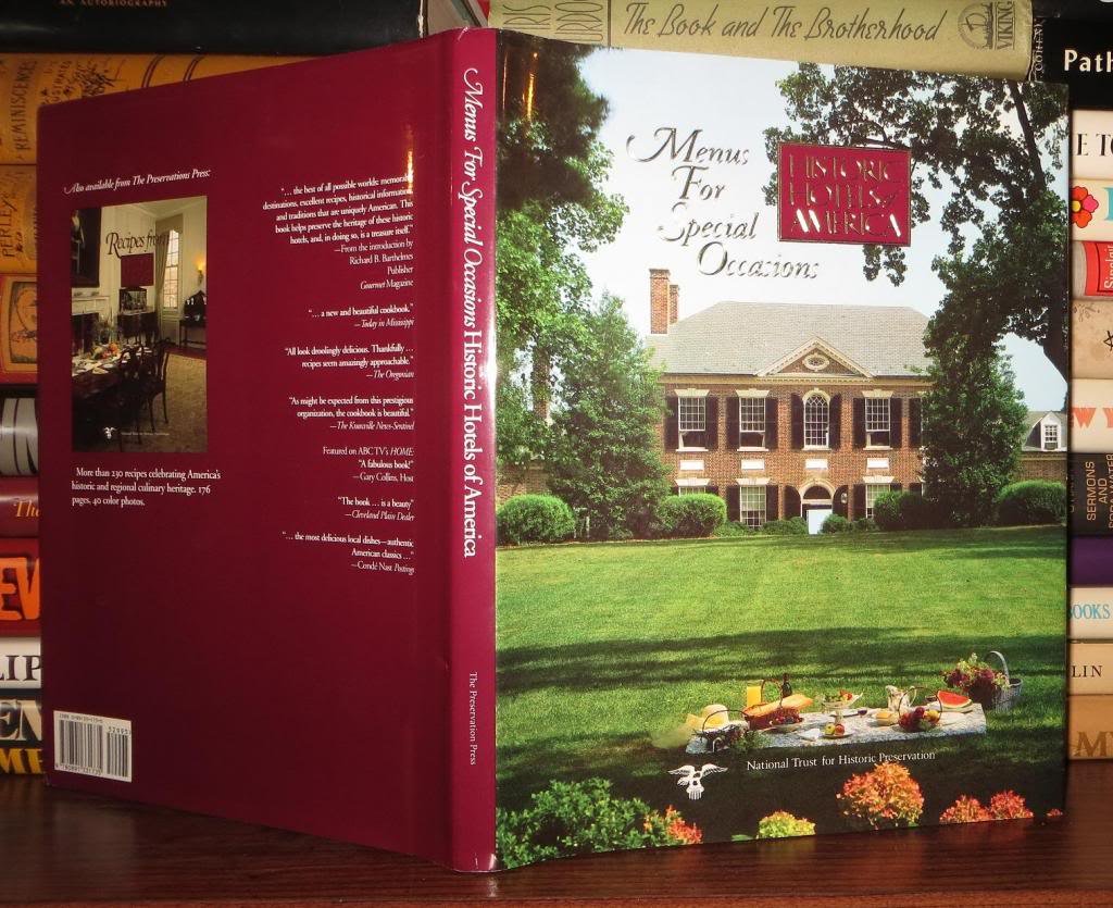Menus for Special Occasions: Historic Hotels of America Cooking & Enjoying