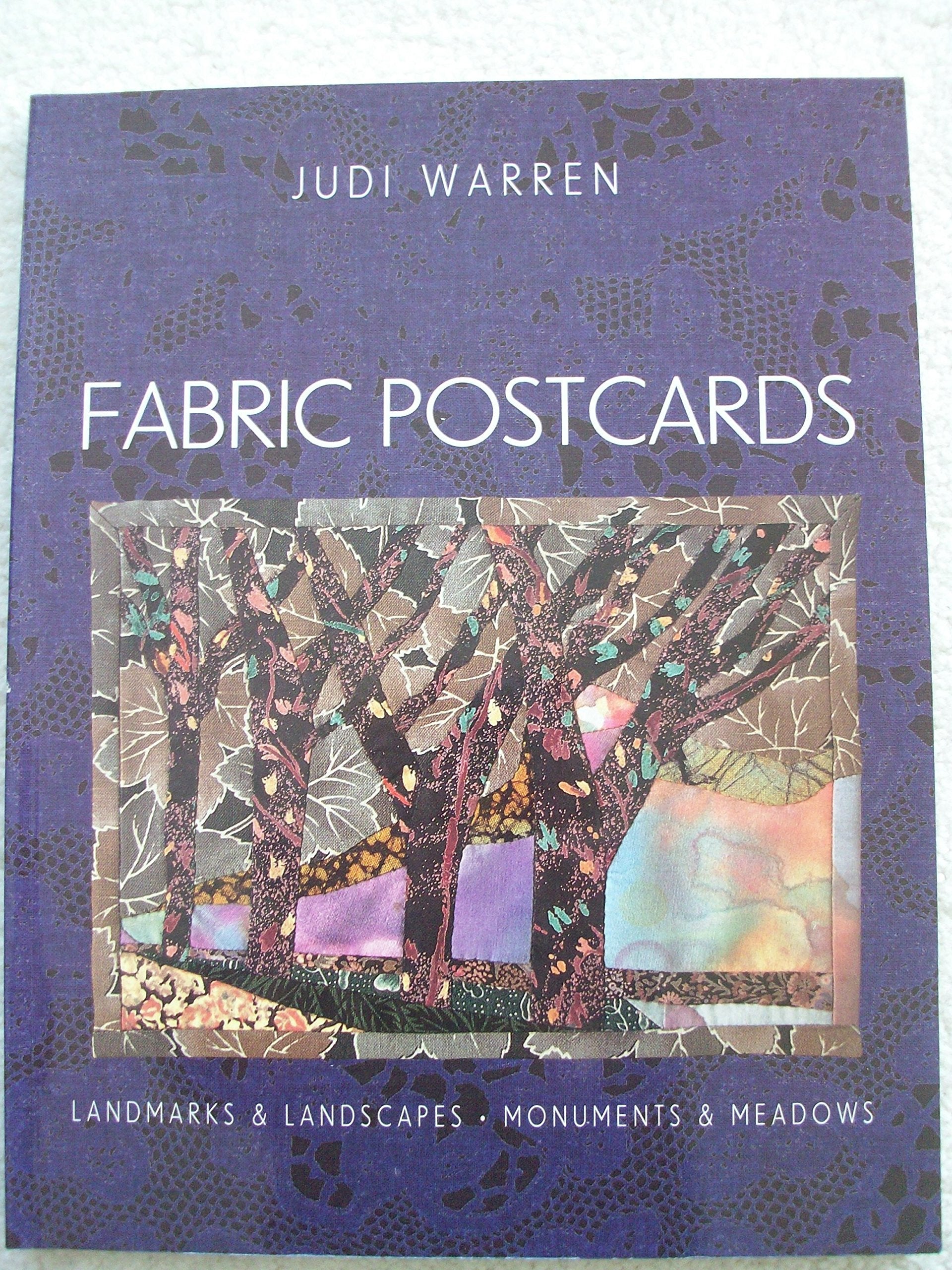 Fabric Postcards: Landmarks & Landscapes, Monuments & Meadows: Landmarks and Landscapes - Monuments and Meadows Hobbies & Crafts
