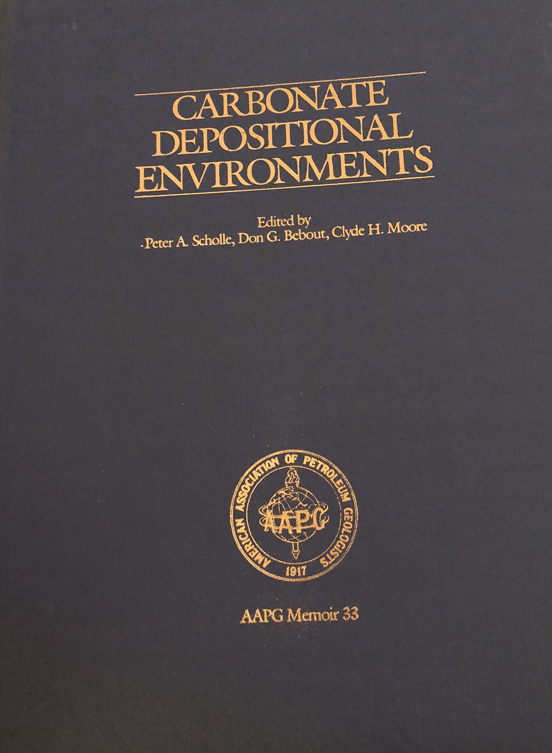 Product Image: Carbonate Depositional Environments (Aapg Memoir)