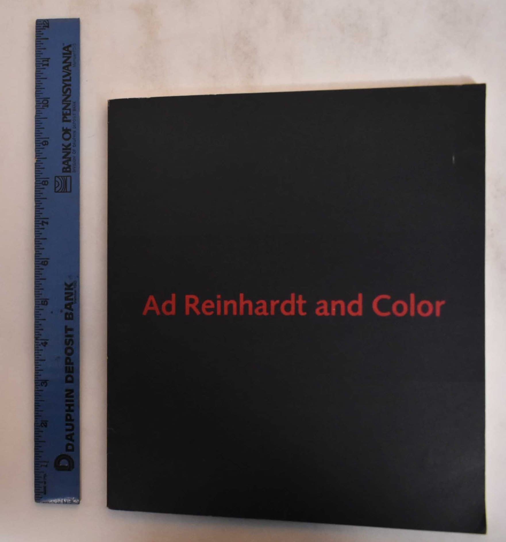 Ad Reinhardt and color Books