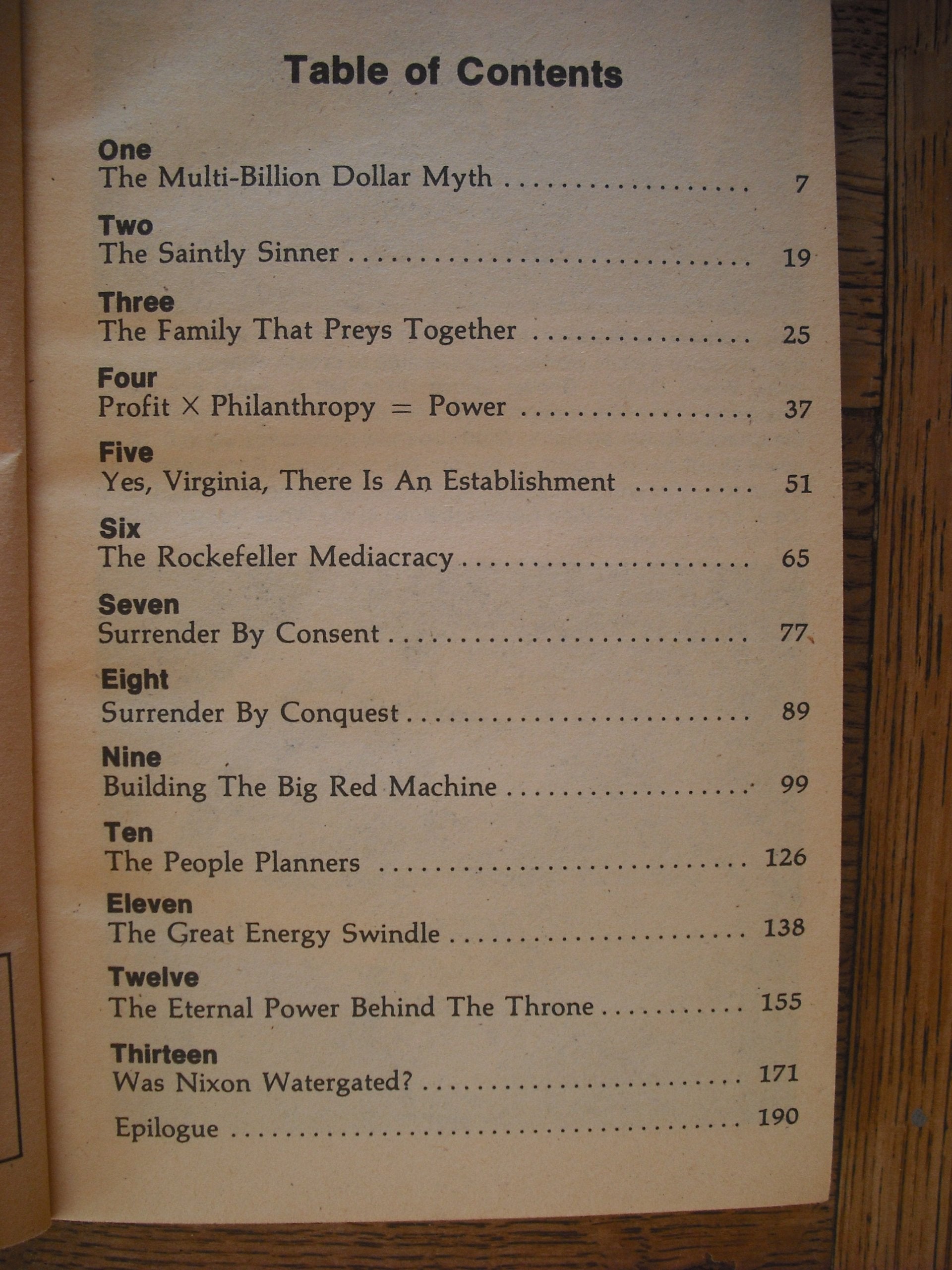 The Rockefeller File Social Sciences