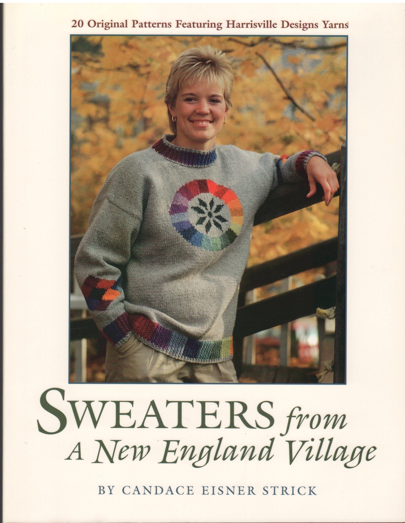 Sweaters from a New England Village: 20 Original Patterns Featuring Harrisville Designs Yarn Hobbies & Crafts