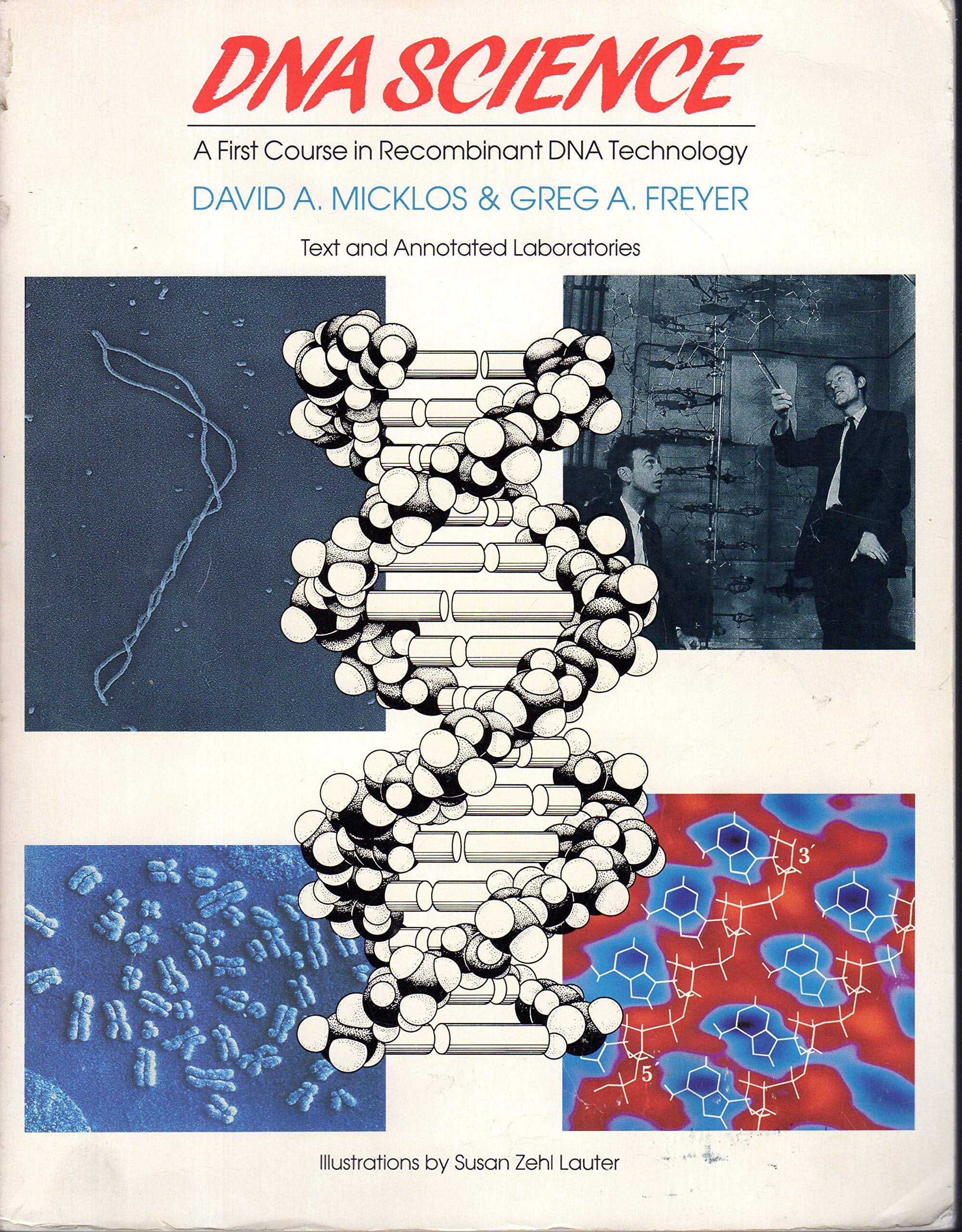 DNA Science - A First Course in Recombiant DNA Technology - Text and annotated laboratories Natural Sciences Books