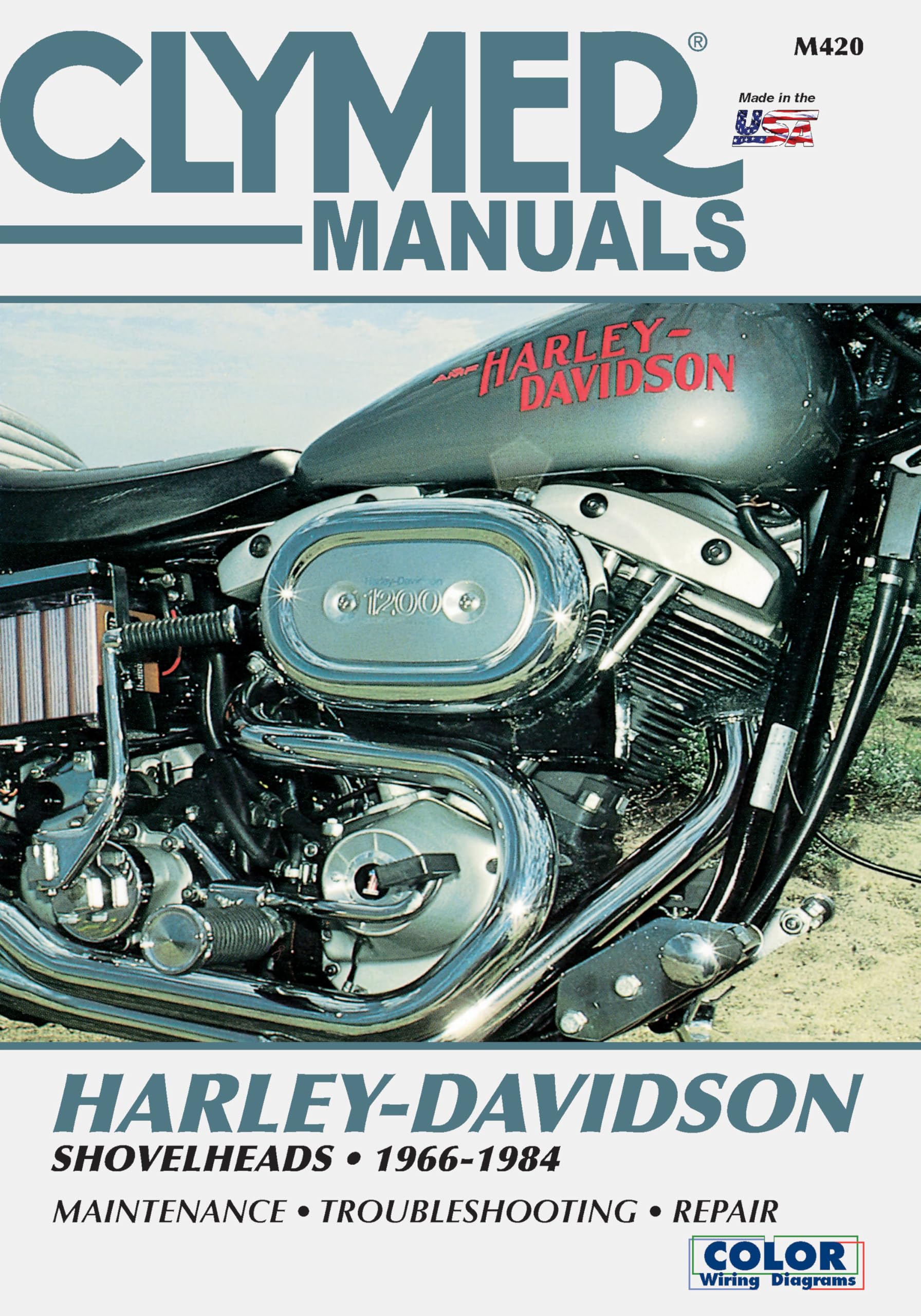 Harley-Davidson Shovelhead Motorcycle (1966-1984) Clymer Repair Manual Arts & Culture
