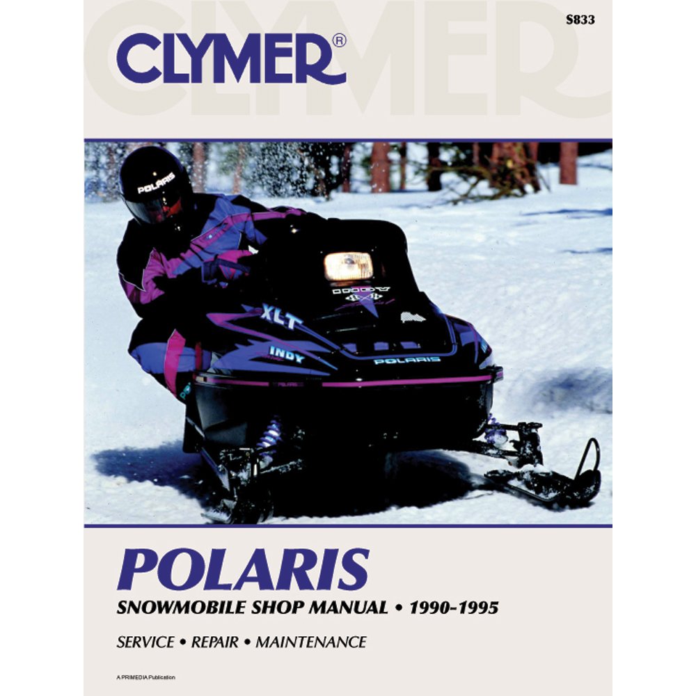 Polaris Snowmobile Shop Manual 1990-1995 book