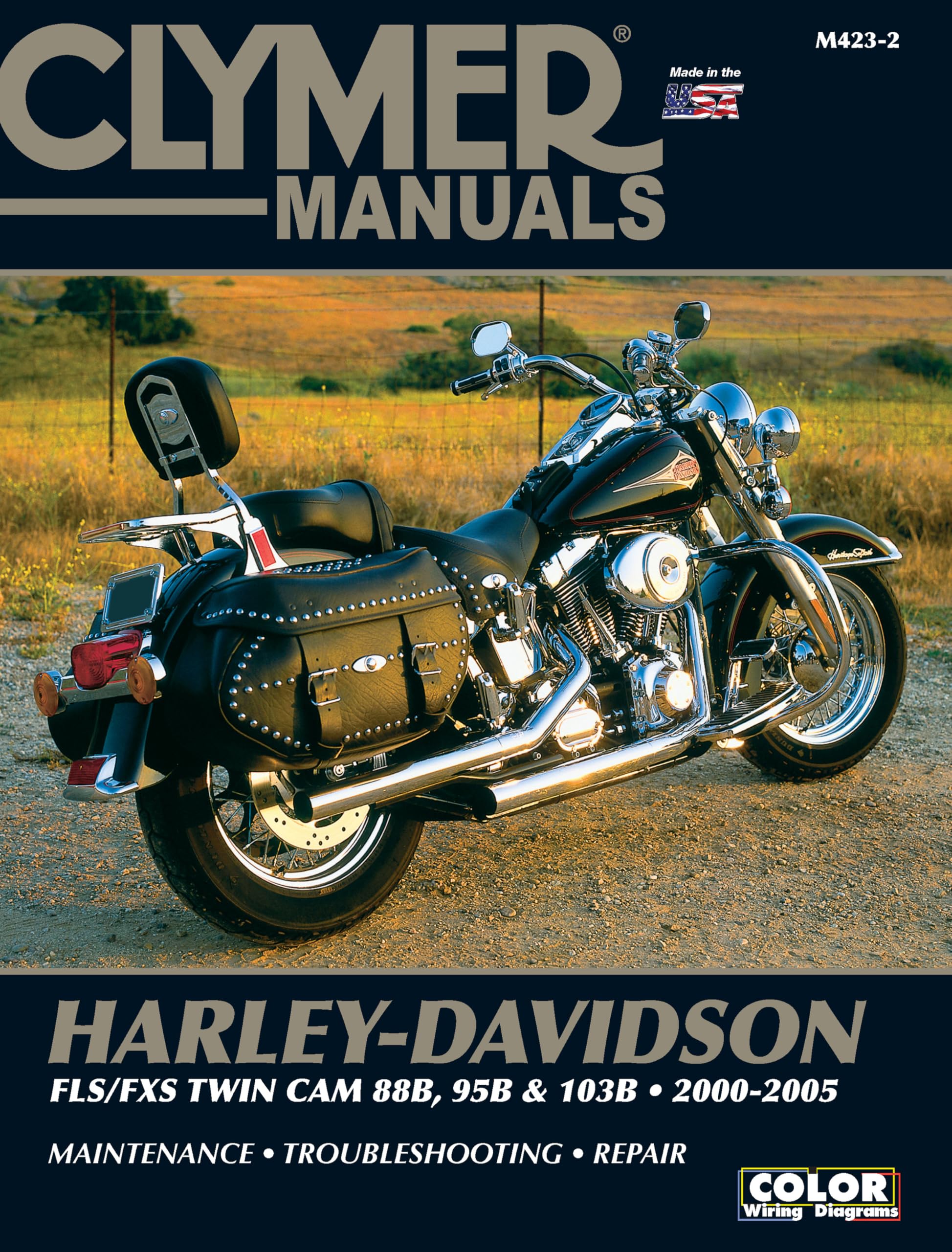 Clymer Harley Davidson Fls/fxs twin cam 88B, 95B & 103B, 2000-2005 cd