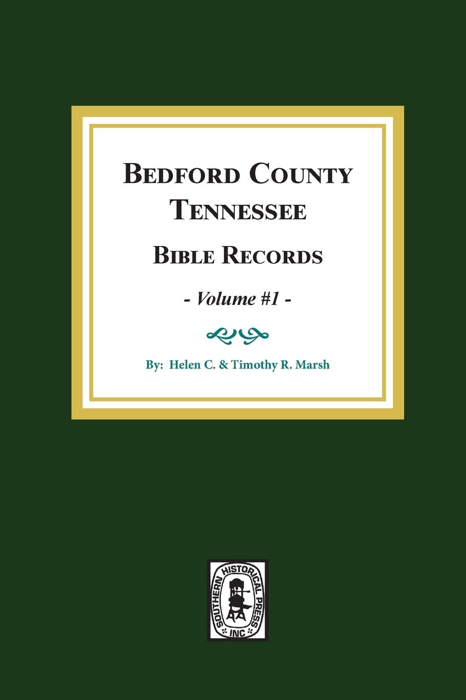 Bedford County, Tennessee Bible Records Contemporary literature