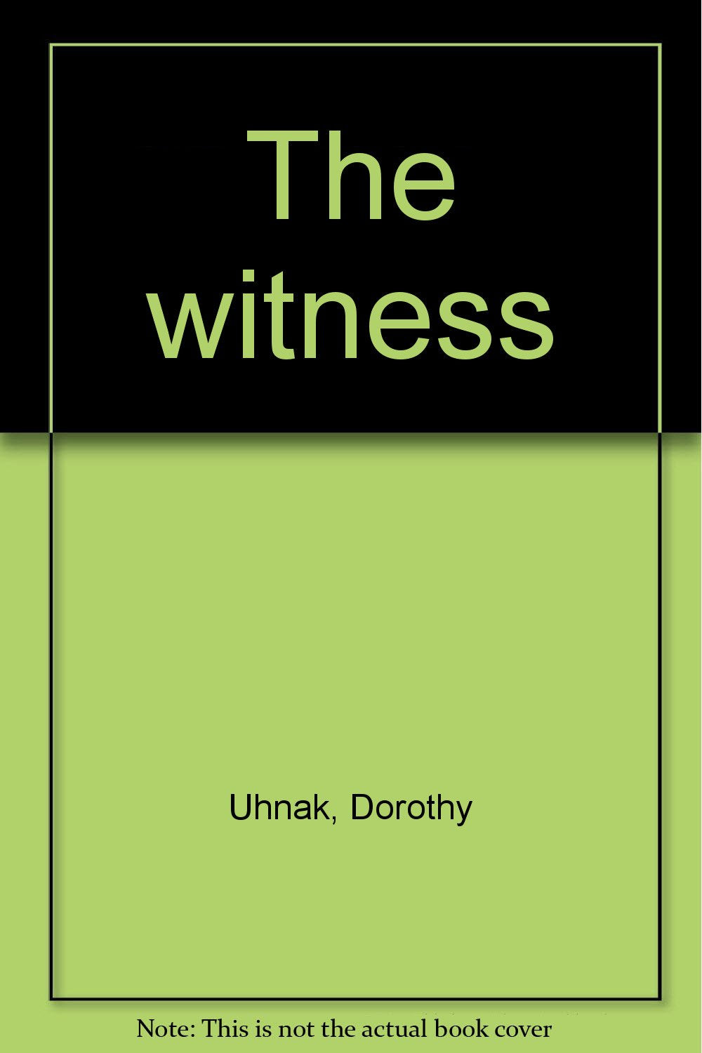The witness Books