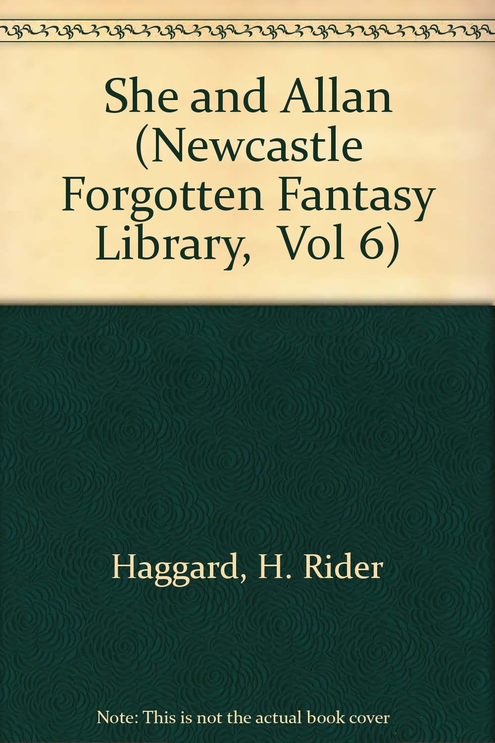 She and Allan (Newcastle Forgotten Fantasy Library, Vol 6) Fantasy & Sci-Fi