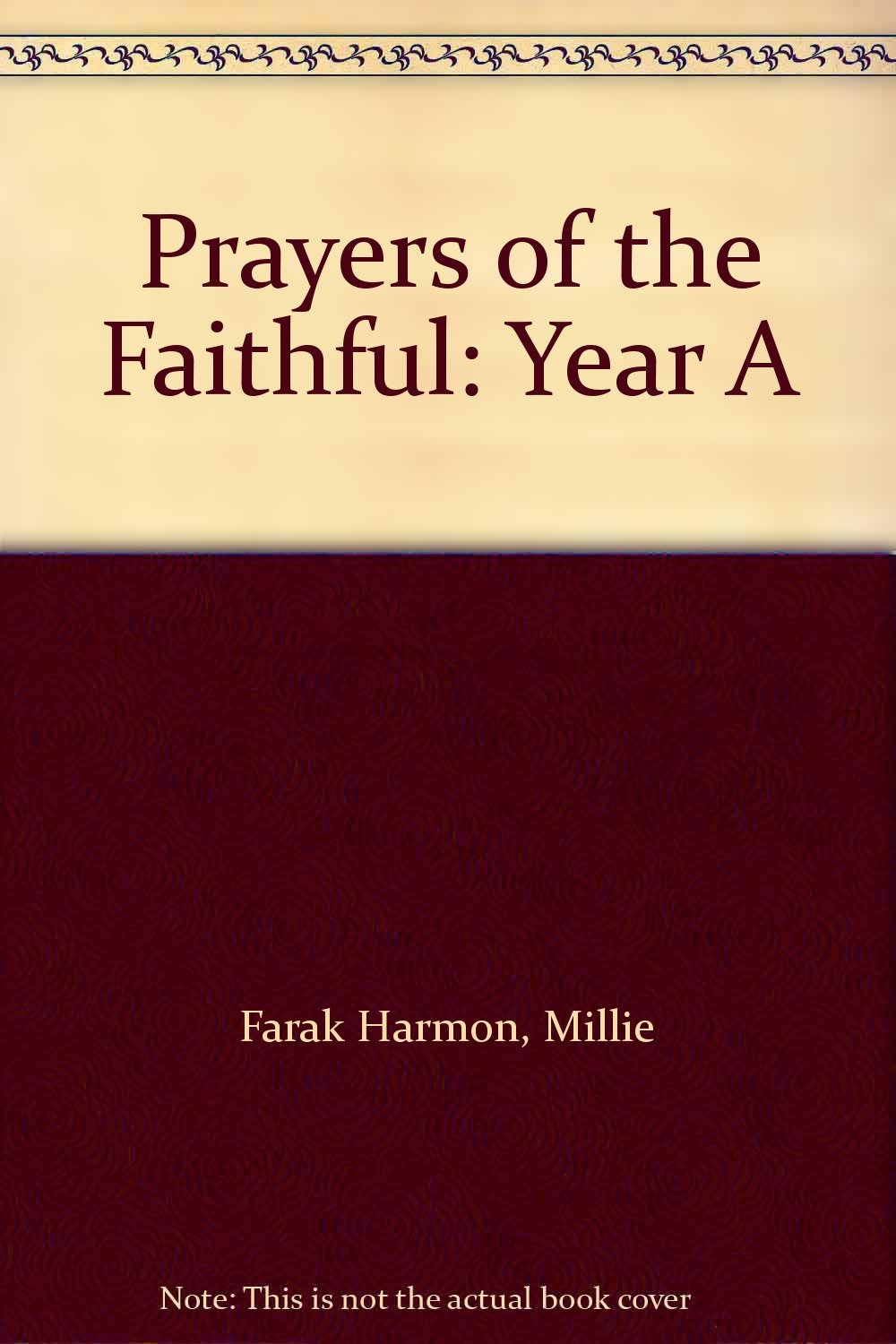 Prayers of the Faithful: Year A Religion & Esotericism