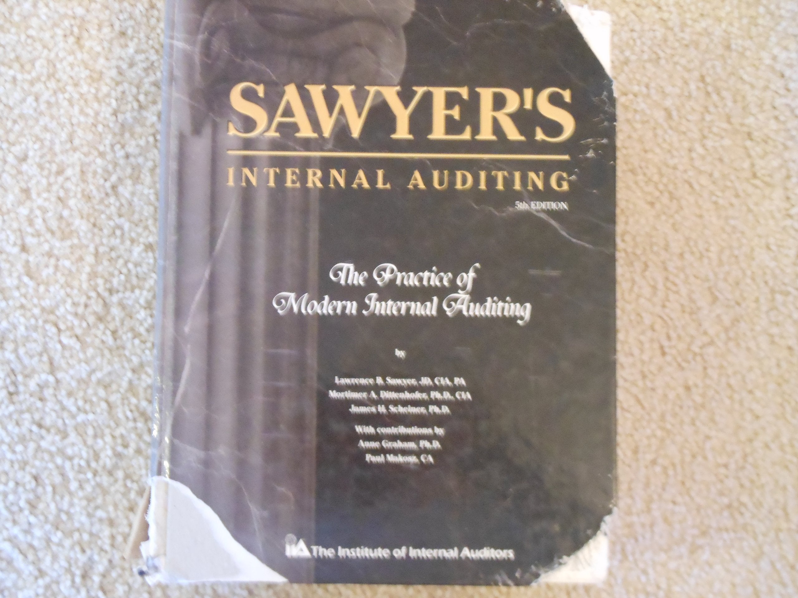 Sawyer's Internal Auditing: The Practice of Modern Internal Auditing Business, Finance & Career
