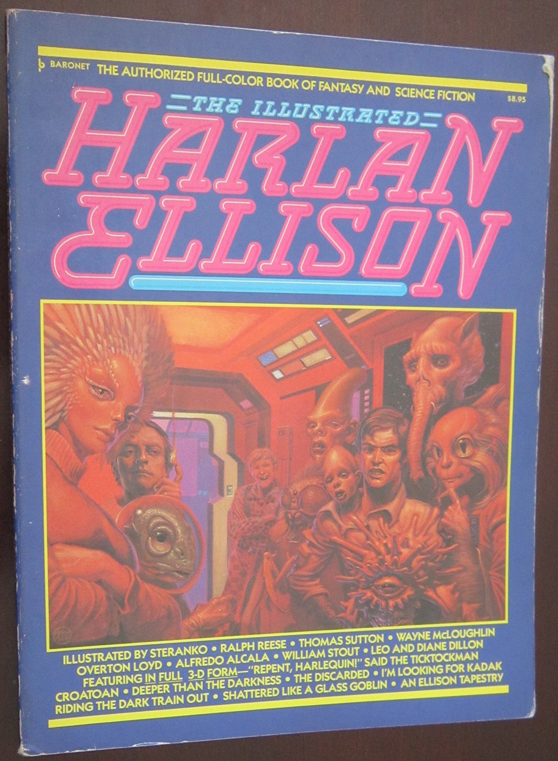 Illustrated Harlan Ellison Books