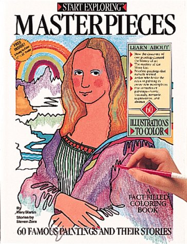 Masterpieces Clrg Bk Pb: A Colouring Book (Start exploring) Film, Art & Culture
