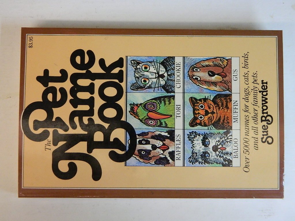 The Pet Name Book Books