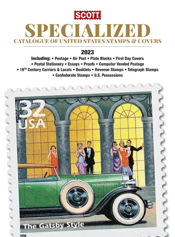 Scott Specialized Catalogues of United States Stamps & Covers 2023 (Scott Catalogues, Band 7) Hobbies & Crafts