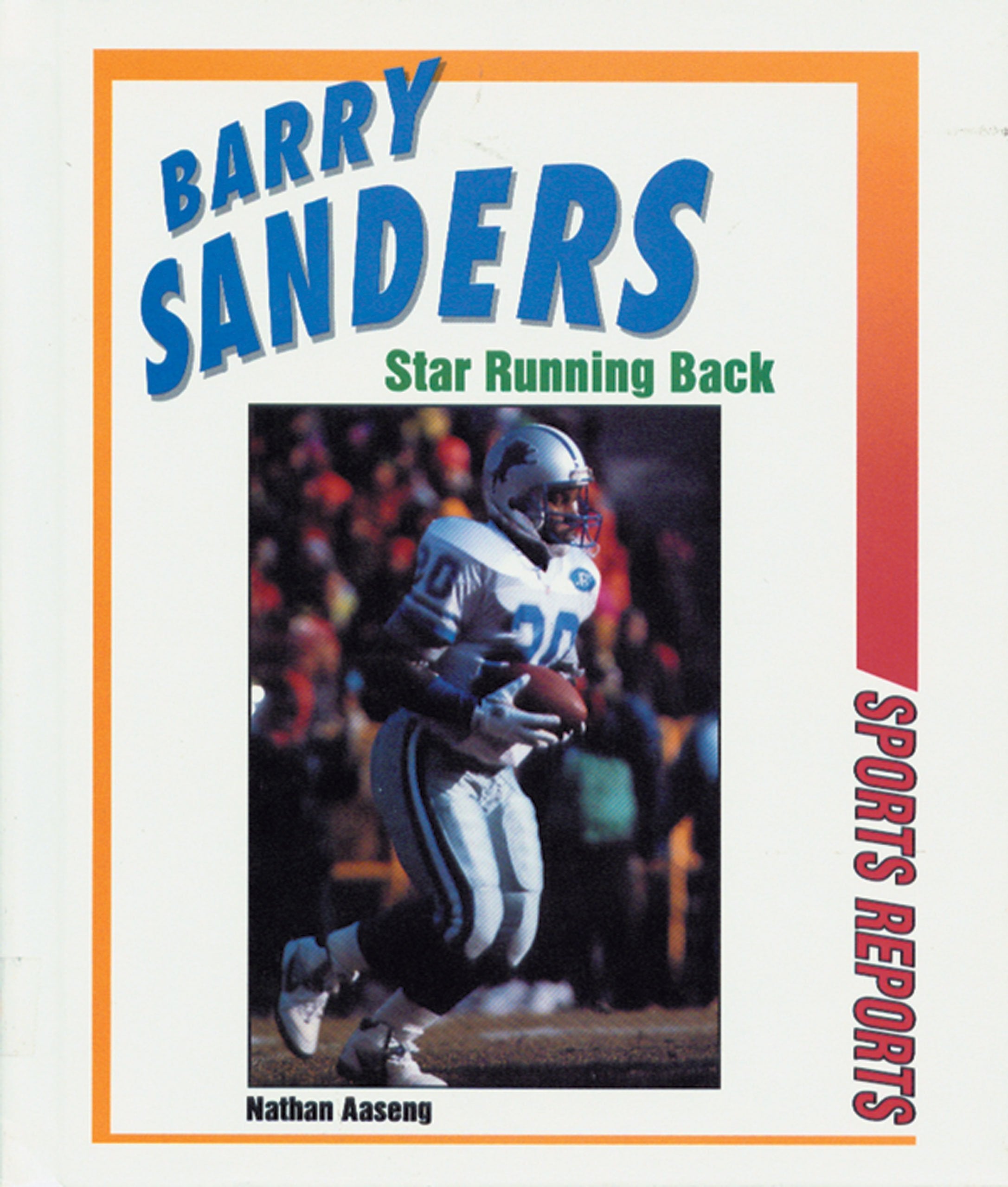 Barry Sanders: Star Running Back (Sports Reports) Leisure & Fun