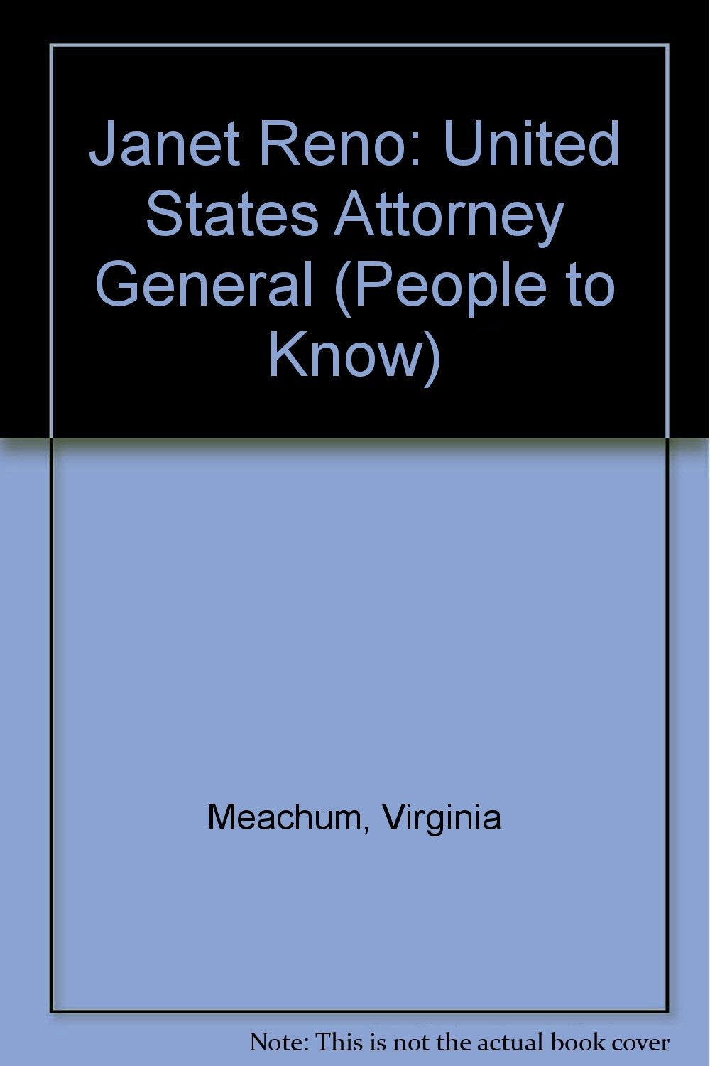 Janet Reno: United States Attorney General (People to Know) Politics & History