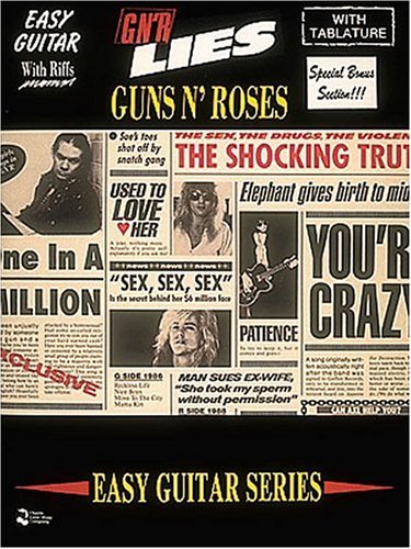 G N'R Lies. Easy Guitar with Riffs. Easy Guitar Series Sheet Music