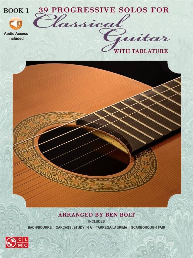 39 Progressive Solos for Classical Guitar - Book 1 (Book/Online Audio) Social Sciences