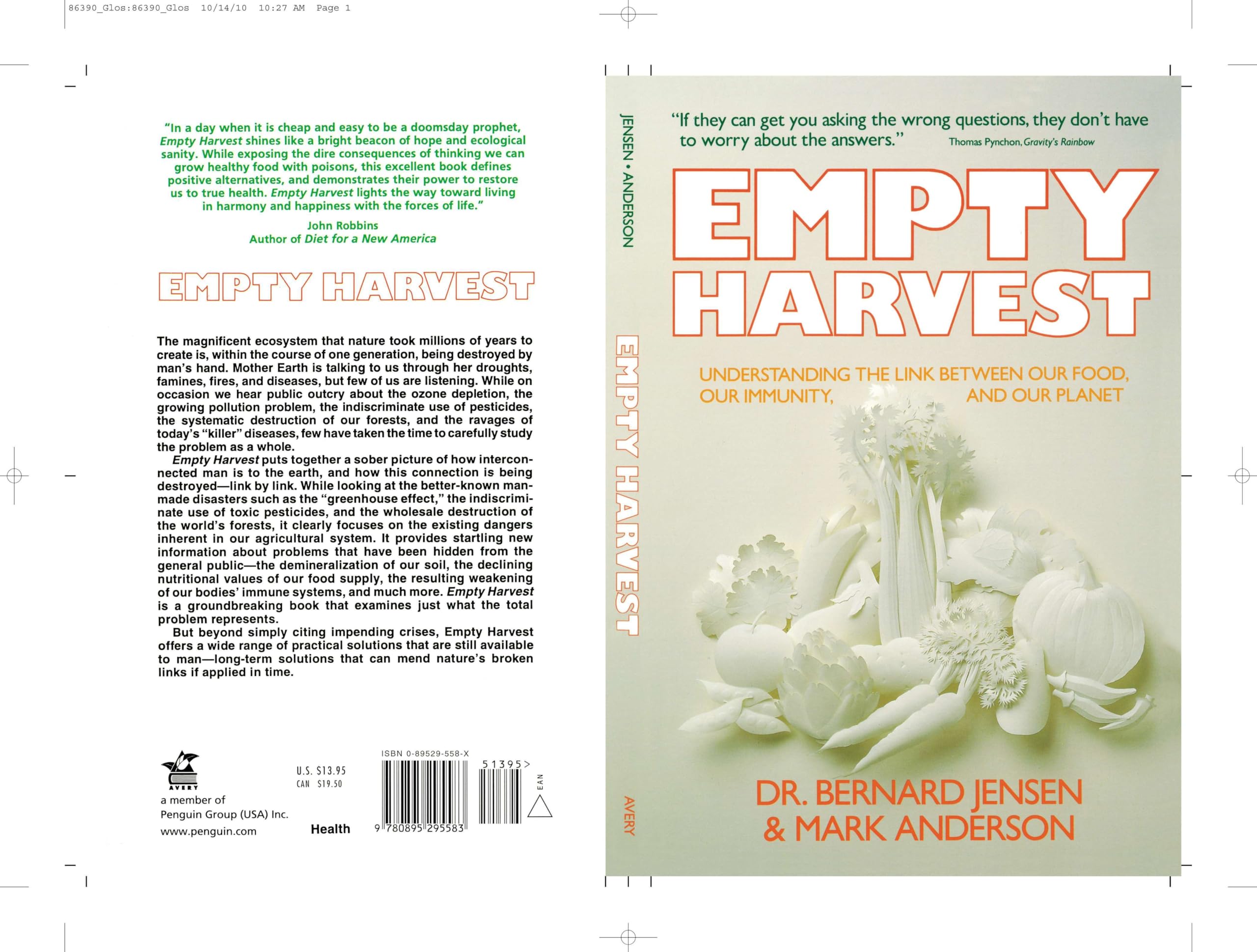 Empty Harvest: Understanding the Link Between Our Food, Our Immunity And Our Planet Medicine