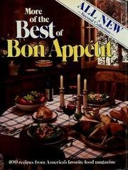 More of the Best of Bon Appetit Cooking & Enjoying