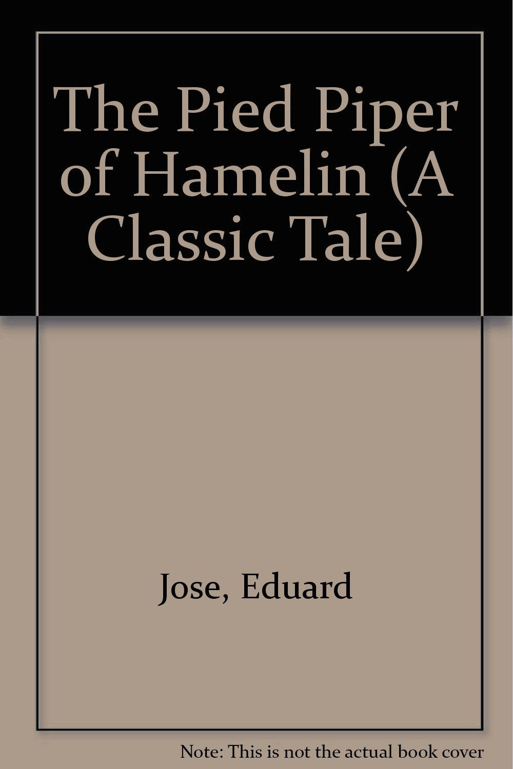 The Pied Piper of Hamelin book