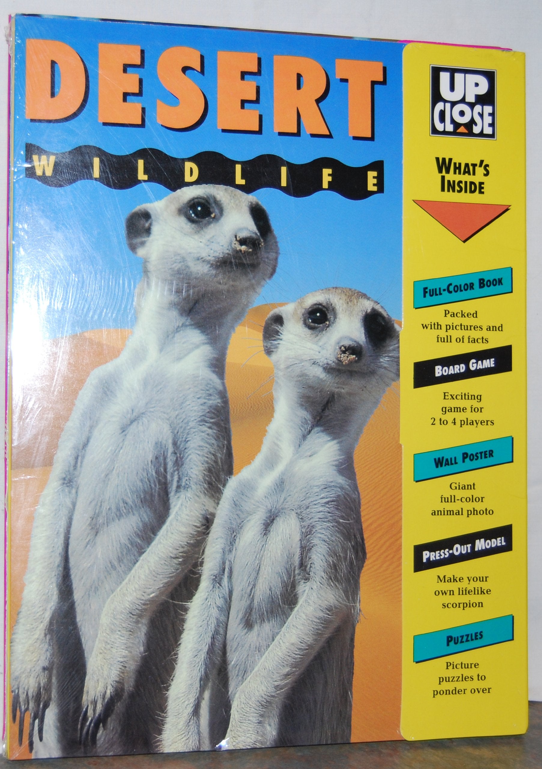 Desert Wildlife/Book, Board Game, Poster, Press-Out Model and Picture Puzzles book