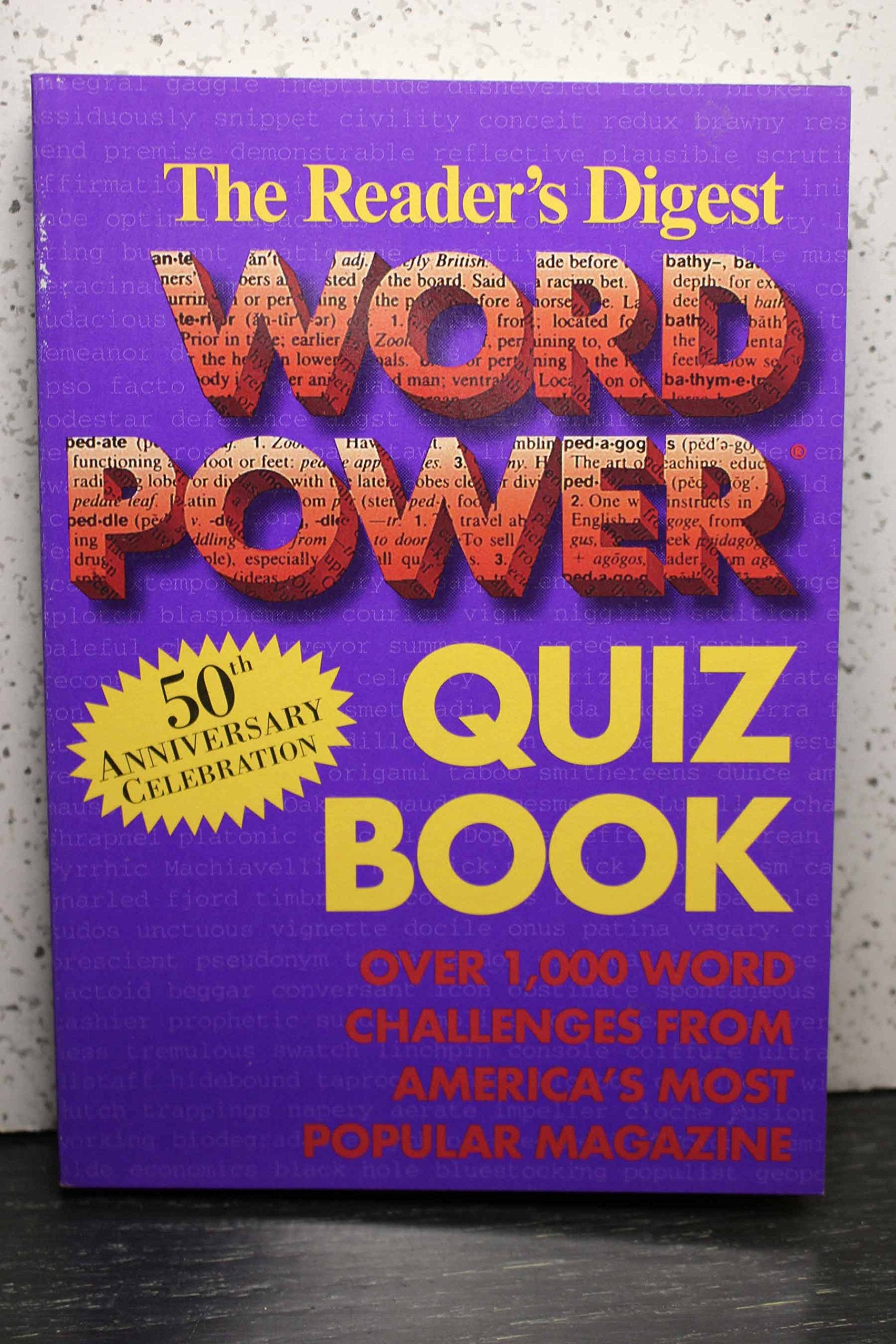 The Reader's Digest Word Power Quiz Book: Over 1,000 Word Challenges from America's Most Popular Magazine Learning & Reference