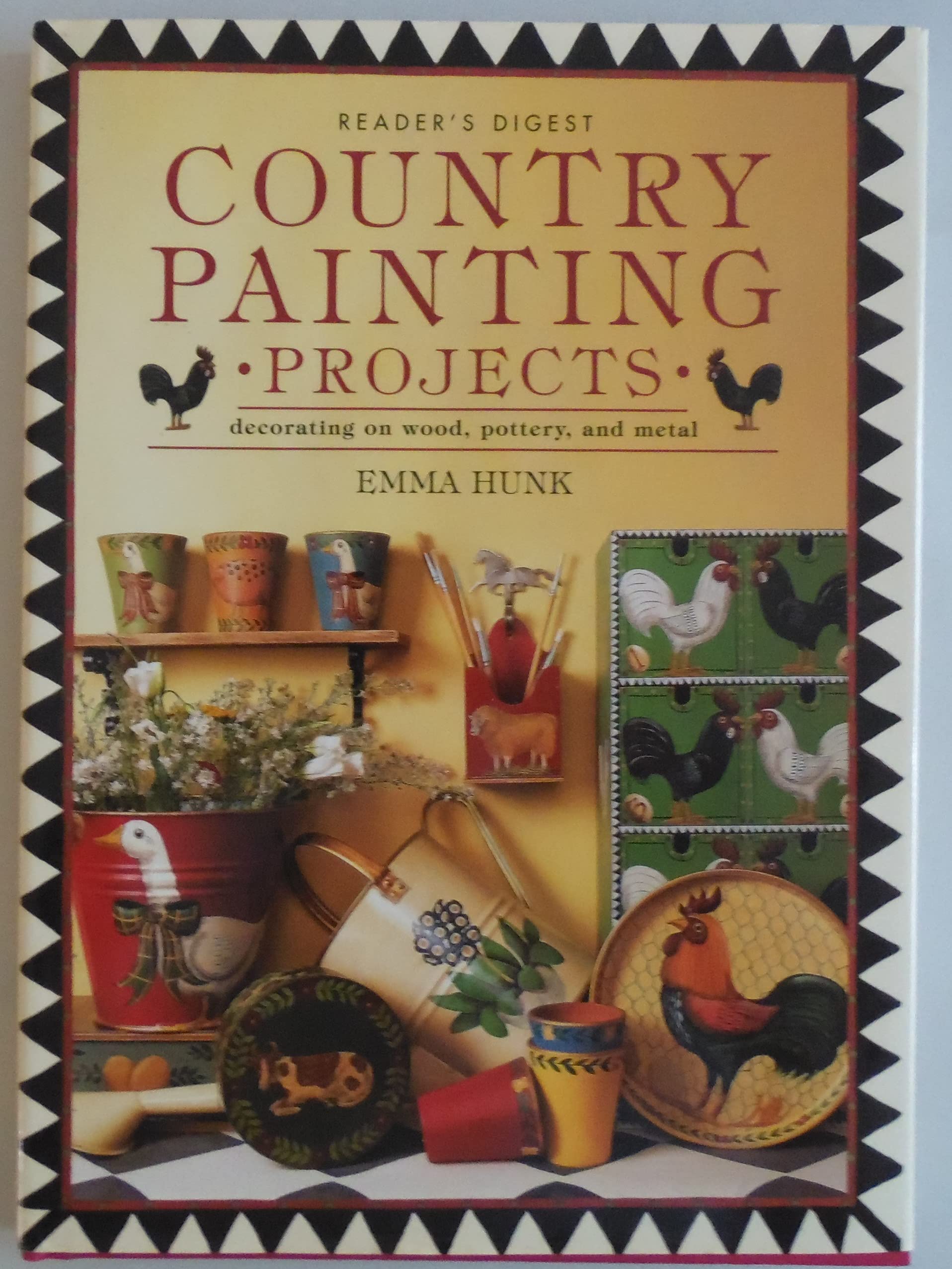 Country Painting Projects: Decorating on Wood, Pottery, and Metal Hobbies & Crafts