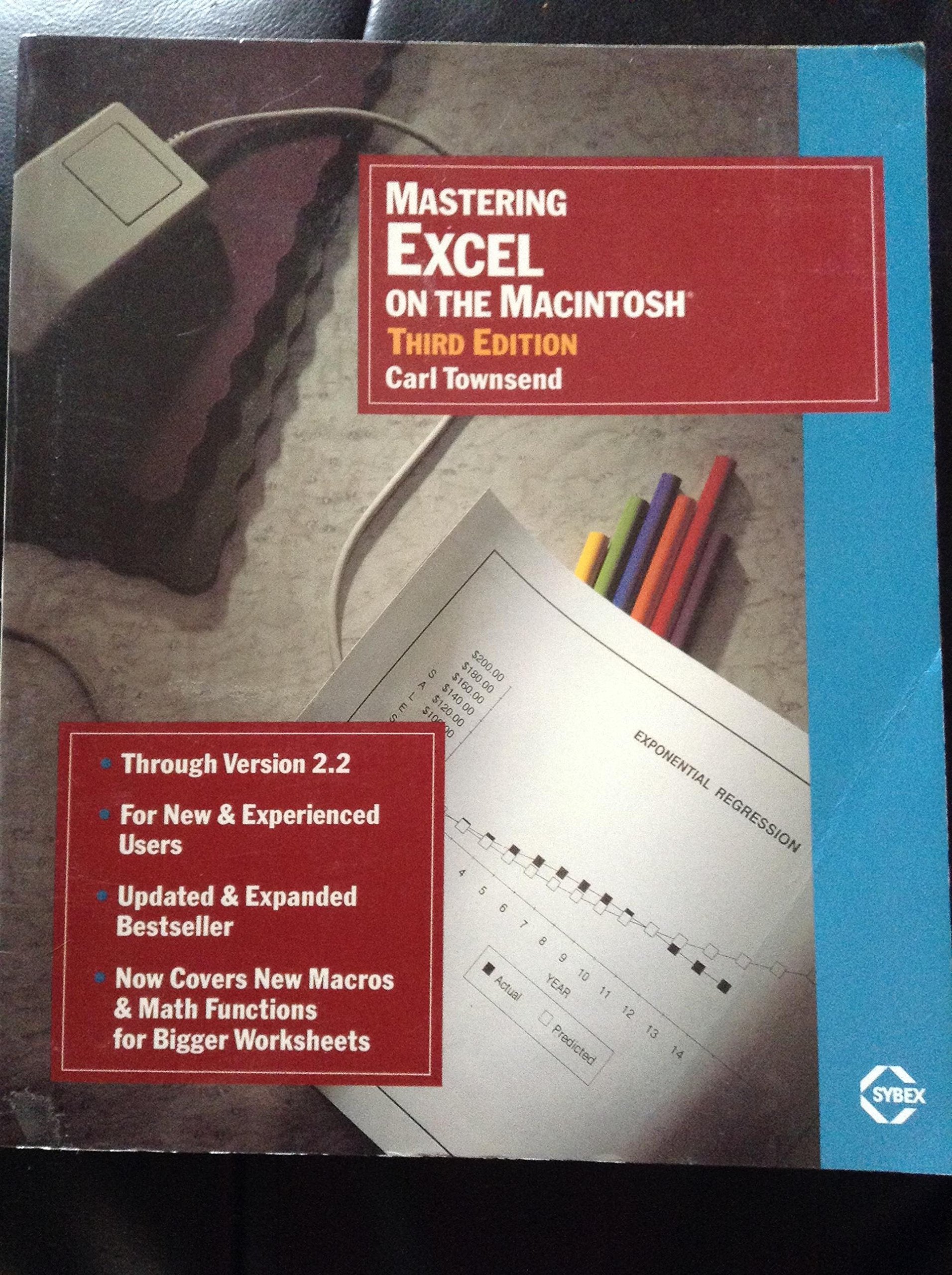 Product Image: Mastering Excel on the Macintosh