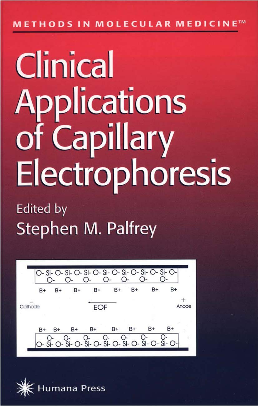 Clinical Applications of Capillary Electrophoresis (Methods in Molecular Medicine, 27, Band 27) Medicine