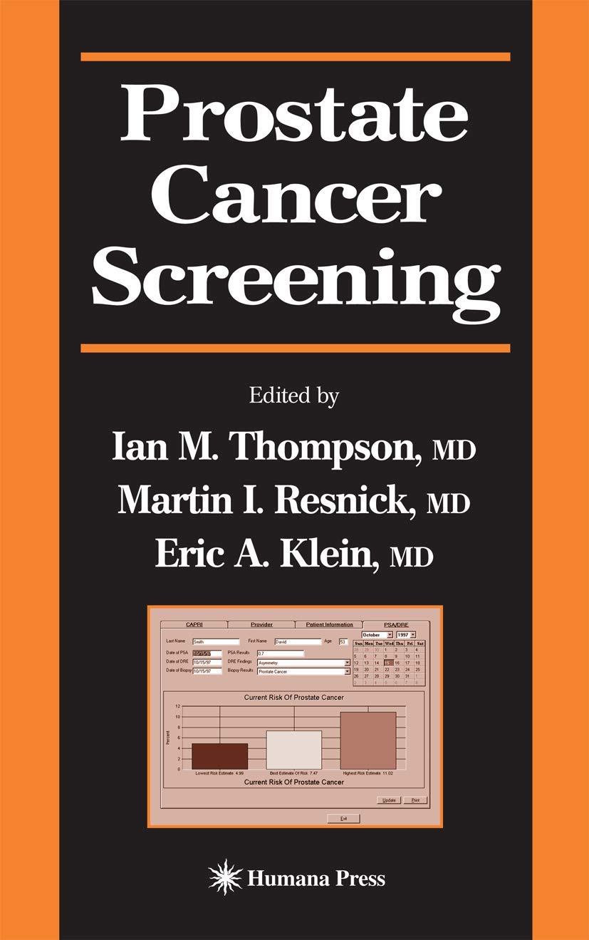 Prostate Cancer Screening (Current Clinical Urology) Medicine