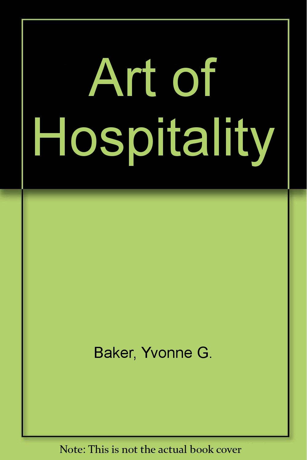 Art of Hospitality book