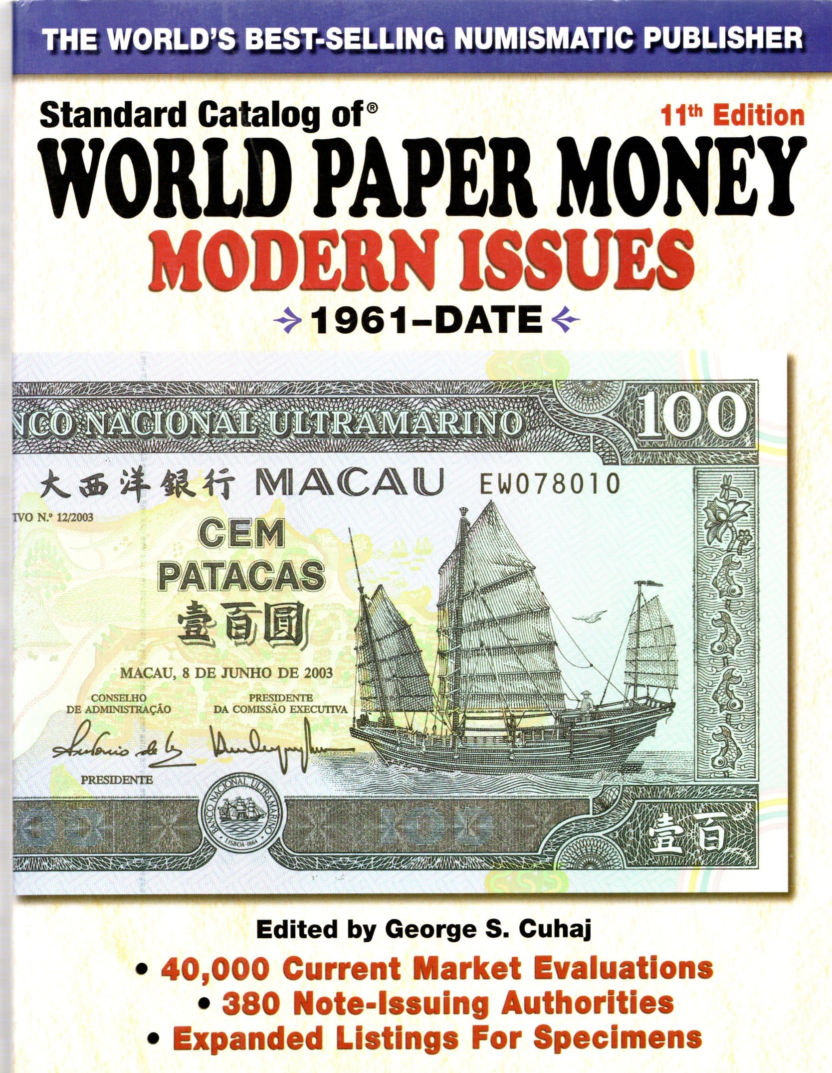 Standard Catalog of World Paper Money. Modern Issues 1961 - Date. Volume Three Hobbies & Crafts