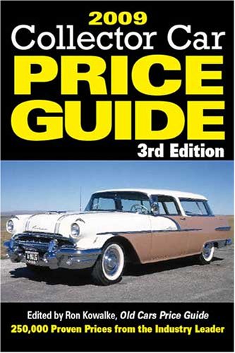 2009 Collector Car Price Guide Hobbies & Crafts
