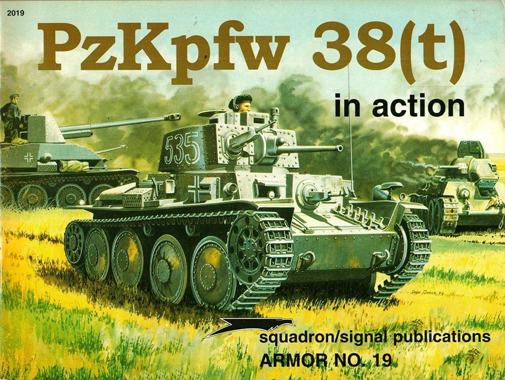 Panzerkampfwagen 38 (t) in Action Books