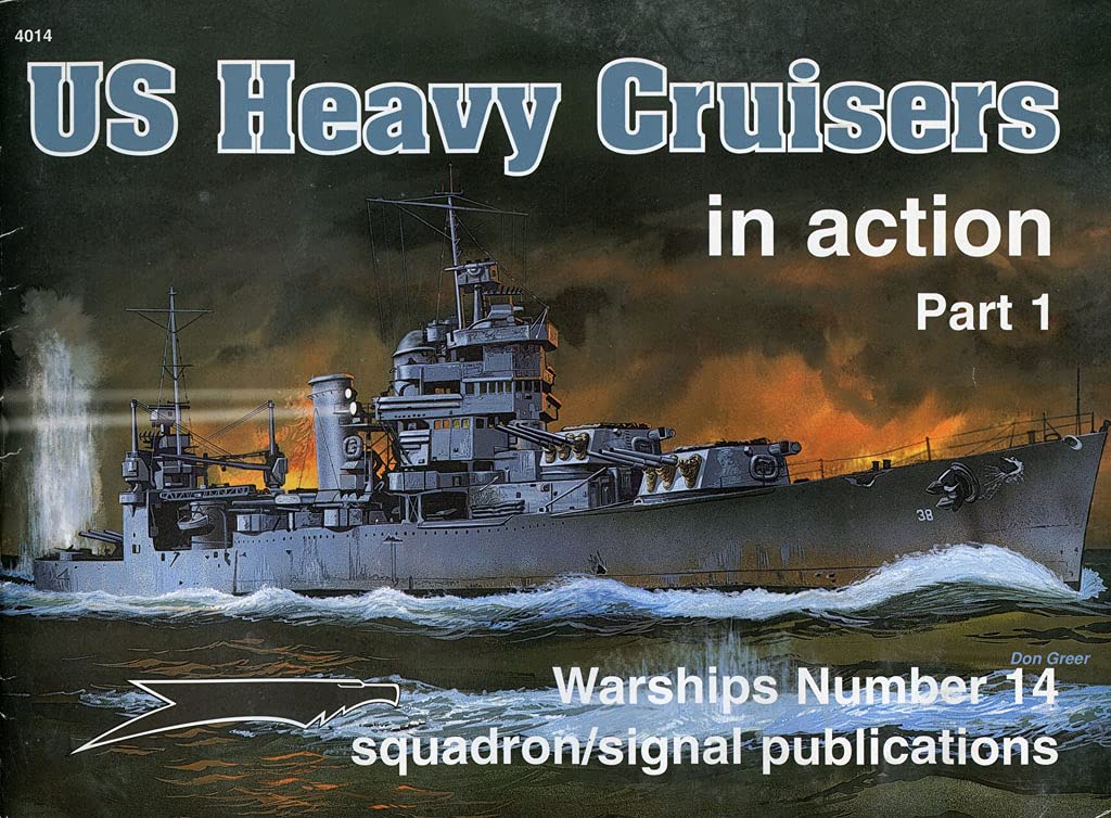 US Heavy Cruisers in Action (Warships in Action S.) Leisure, Home & Garden