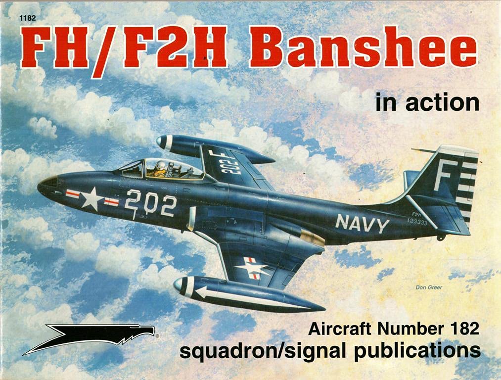 Fh/F2h Banshee in Action Books
