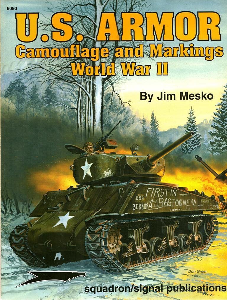 US Armor Camouflage & Markings WWII - Specials series (6090) Books