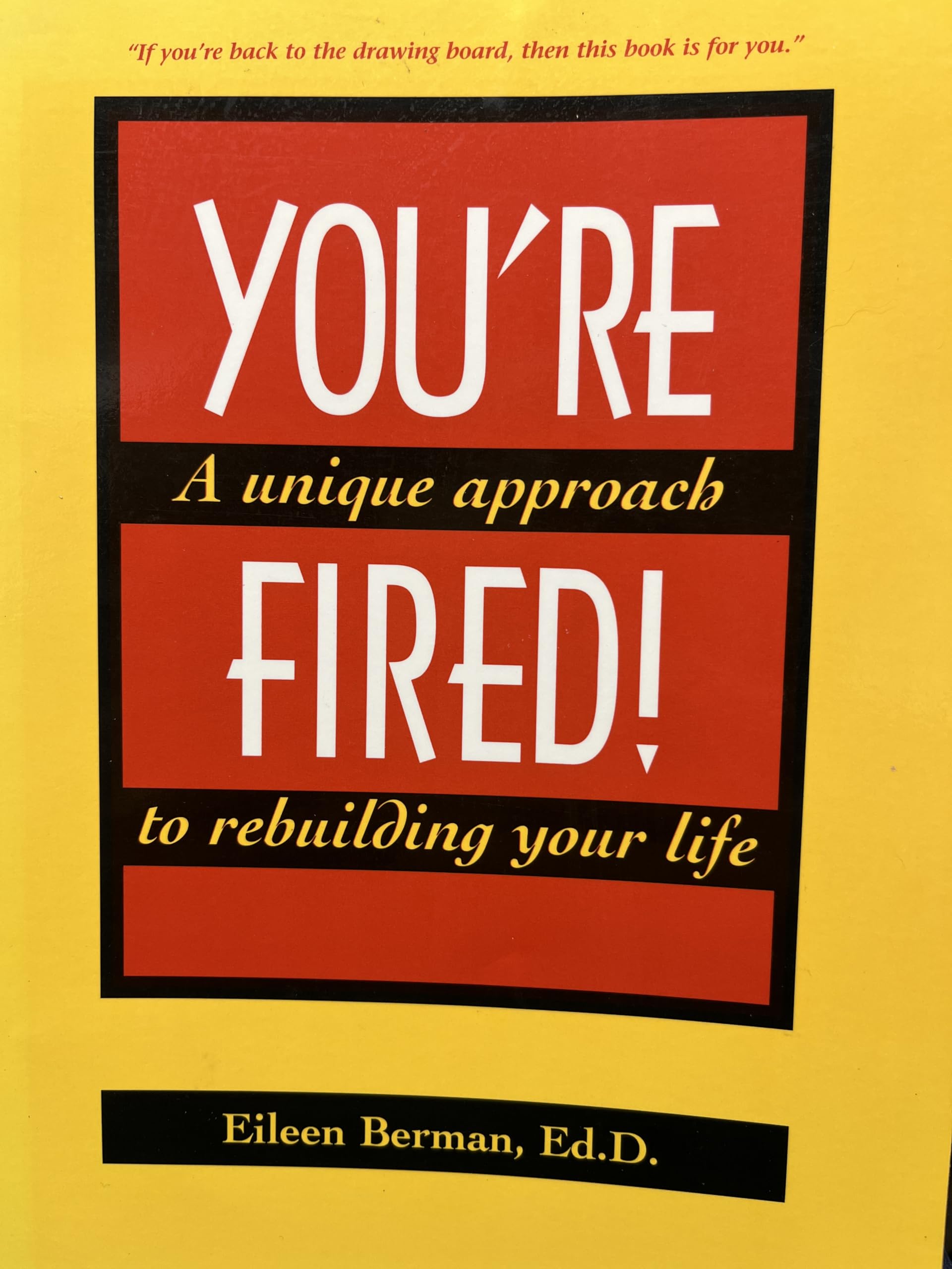 You're Fired!: A Unique Approach to Rebuilding Your Life Business, Finance & Career