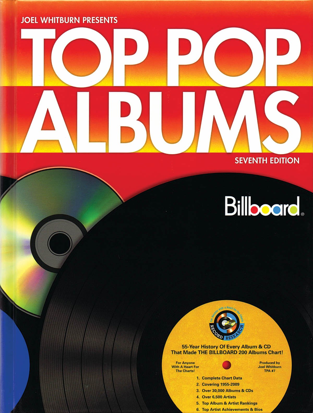 Joel Whitburn Presents Top Pop Albums: 1955-2009 Arts & Music